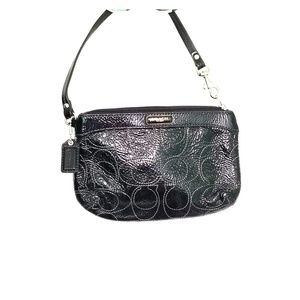 COACH Patent Wristlet